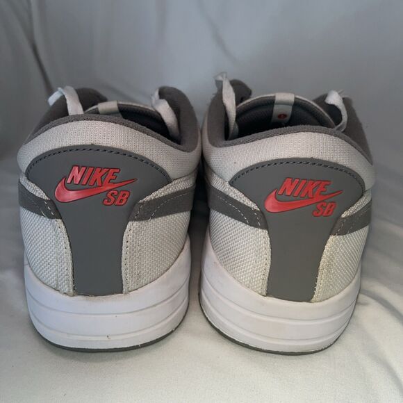 Nike Eric Koston Max SB Summit White Gray Red Mens Size 11 Style 855678-101 - Picture 9 of 15